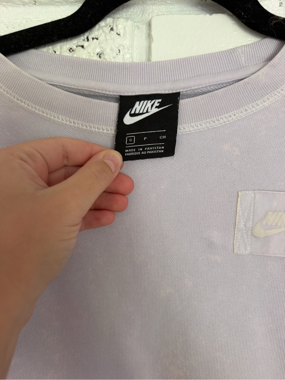 Nike Pastel Lavender Crewneck Tee
